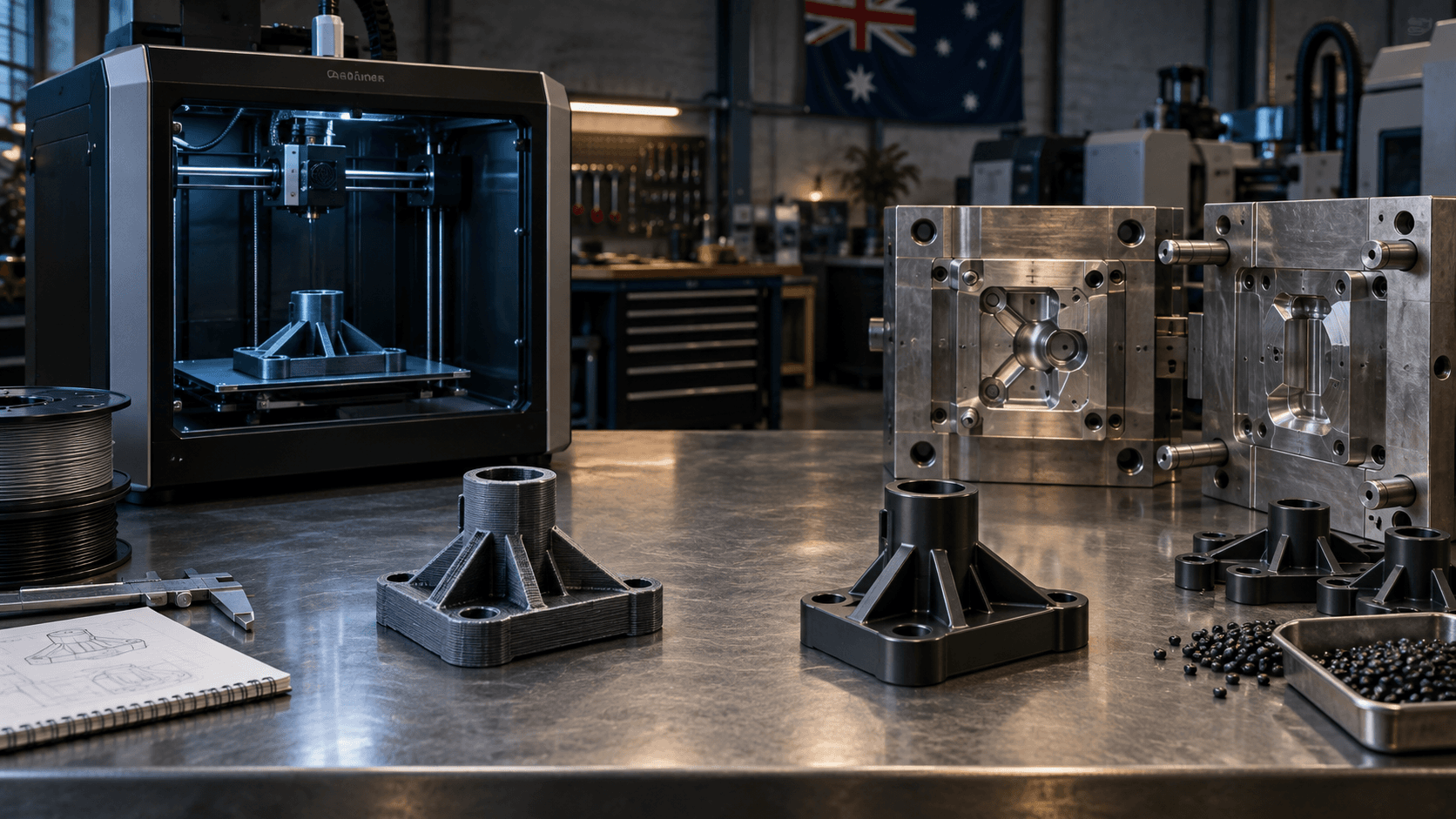 3D Printing vs Injection Moulding: How to Choose