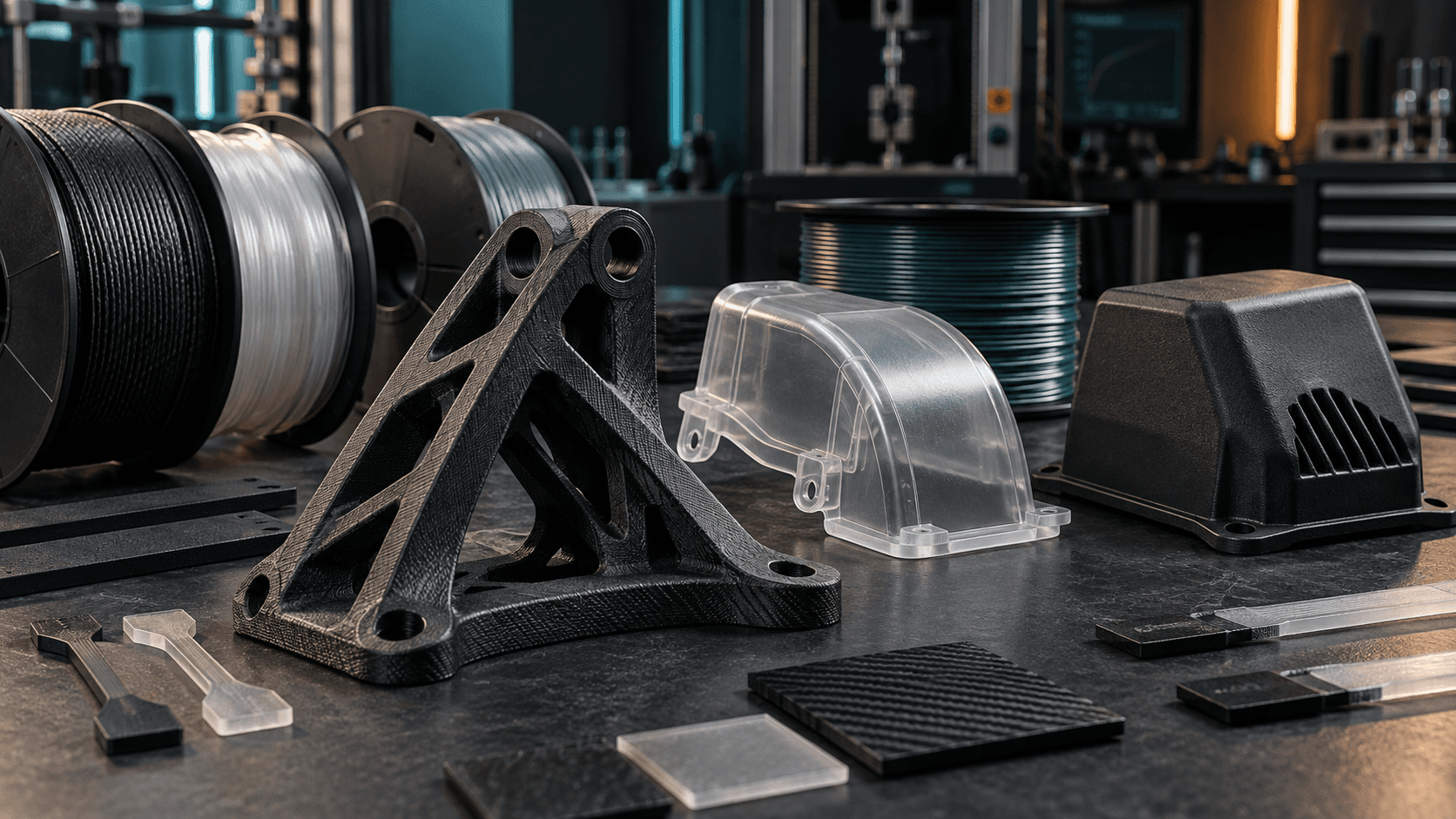 Engineering-Grade Filaments Explained: PA-CF, PC, ASA and When to Use Them