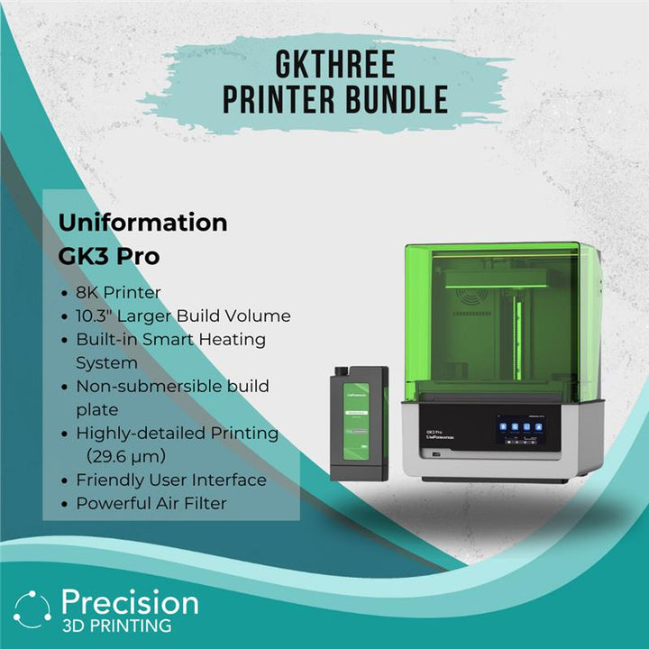 Uniformation GKThree Ultra 3D printer for large-scale resin printing, available in Melbourne , Sydney and Brisbane.