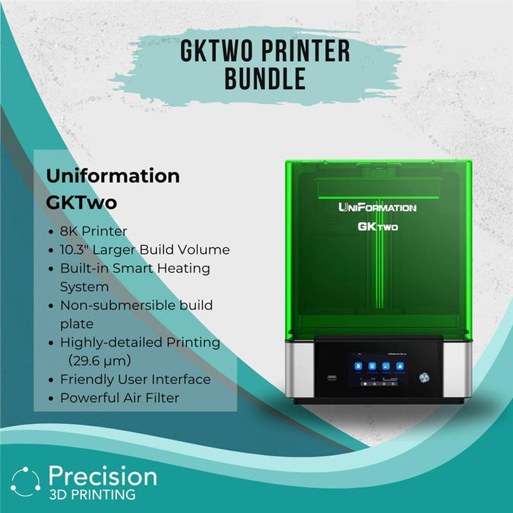 Uniformation GKTwo high-precision 3D printer for sale in Australia.